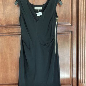 Emilio Pucci Black Dress W/ Gold Side Zipper